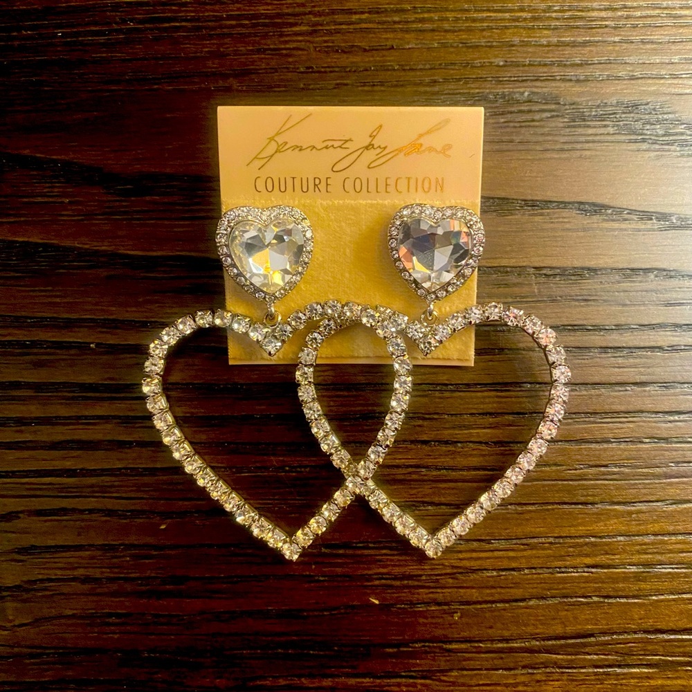 NEW Kenneth Jay Lane couture earrings